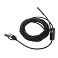 thumbnail image 3 of USB Endoscope, 5.5mm Diameter 3 In 1 IP67 Waterproof 67 Degree View 640 X 480 Resolution Snake Camera 6Pcs LED Lights Micro Interface USB Interface Type C Borescope For Pipelines, 3 of 8