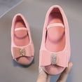 thumbnail image 2 of REDARER Girls Princess Shoes Bowknot Single Sandals Shoes,Size 3.5-4 Years, 2 of 5