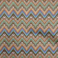 thumbnail image 1 of oneOone Cotton Poplin Twill Orange Fabric Ikat Craft Projects Decor Fabric Printed By The Yard 56 Inch Wide, 1 of 5
