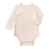 thumbnail image 1 of Summer Baby Boys Bodysuits Unisex Long Sleeved Solid Color Onesie Jumpsuits Pink Newborn Baby'S Outfits, 1 of 7