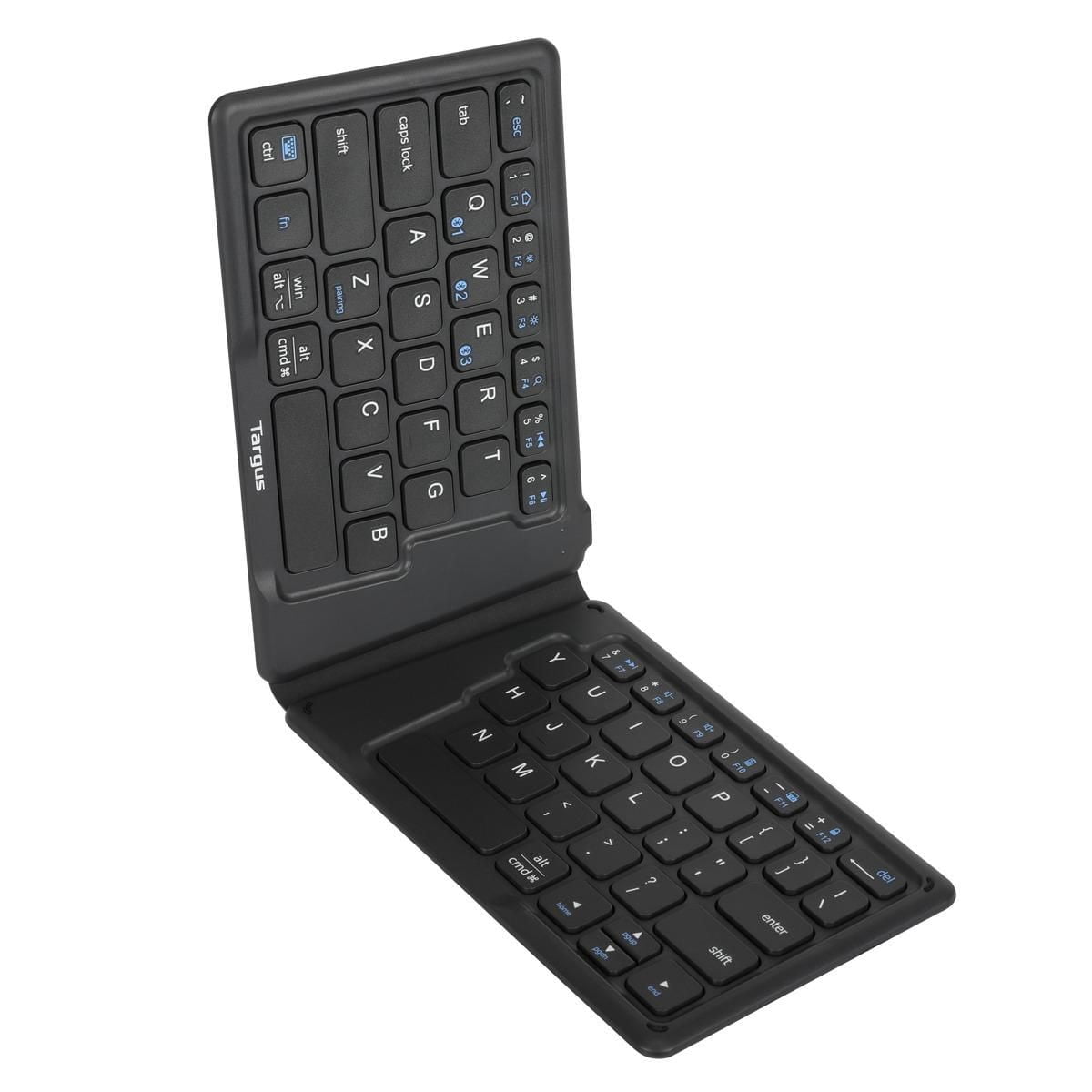 Targus AKF003US Ergonomic Foldable Bluetooth® Antimicrobial Keyboard