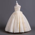 thumbnail image 2 of Robes Formelles pour Ados Robes de Bal Sans Manches Robe en Tulle Robe de Danse pour Filles 9-10 Ans, 2 of 8