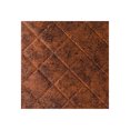 thumbnail image 1 of Fasade Quilted Moonstone Copper Wall Panel Sample, 12" x 12", 1 of 1