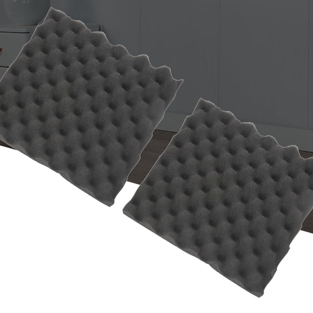 18pcs 30X30X4CM Soundproofing Acoustic Foam Tiles Noise Sound-Absorbing