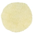 thumbnail image 1 of New Flokati 1400gr 8' Round Area Rug, Natural, 1 of 6