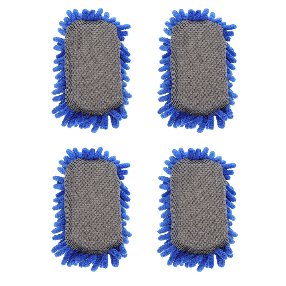 4Pcs Microfiber Whiteboard Eraser Washable Board Eraser Shag Dry Erase Eraser