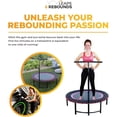 thumbnail image 3 of LEAPS & REBOUNDS 48" Adjustable Stabilizer Bar for Fitness Trampolines, Bar Only, 3 of 7