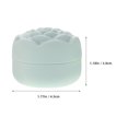 thumbnail image 2 of OUNONA 3Pcs Cream Travel Containers Leakproof Silicone Makeup Jars in Assorted Color for Vacation, 2 of 8