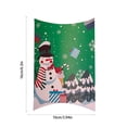 thumbnail image 3 of Matoen12 Christmas Pillow Box Candy Chocolate Packaging Box Nougat Baking Box New Year Nut Gift Box Empty Box, 3 of 6