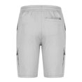 thumbnail image 2 of Weiqiqre Shorts Men Linen Shorts Casual Drawstring Summer Beach Shorts, 2 of 6
