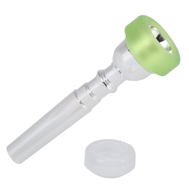 9.8mm 7C Embout Trompette avec Couvercle Argenté Accessoire d'Instrument de Musique Universel Durable