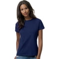 thumbnail image 1 of Hanes Womens Nano-T T-shirt, 3XL, Navy, 1 of 1