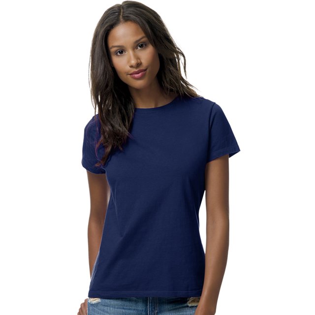 Hanes Womens Nano-T T-shirt, 3XL, Navy