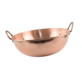 thumbnail image 2 of jifeng Copper Cookware Beautiful Shape Saucepan Copper Pot for Camping Home Parties 38cm, 2 of 9