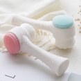 thumbnail image 1 of Usloyux 2Pcs Facial Cleansing Brush Manual 3D Dual-Sided Design Soft Bristles Deep Pore Cleansing Exfoliating Brush For Daily Skincare Routine Facial Scrub Massage Tool Gentle Cleansing For, 1 of 9