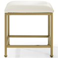 thumbnail image 3 of CROSLEY Tabouret de Coiffeuse Aimee Or Doux, 3 of 7