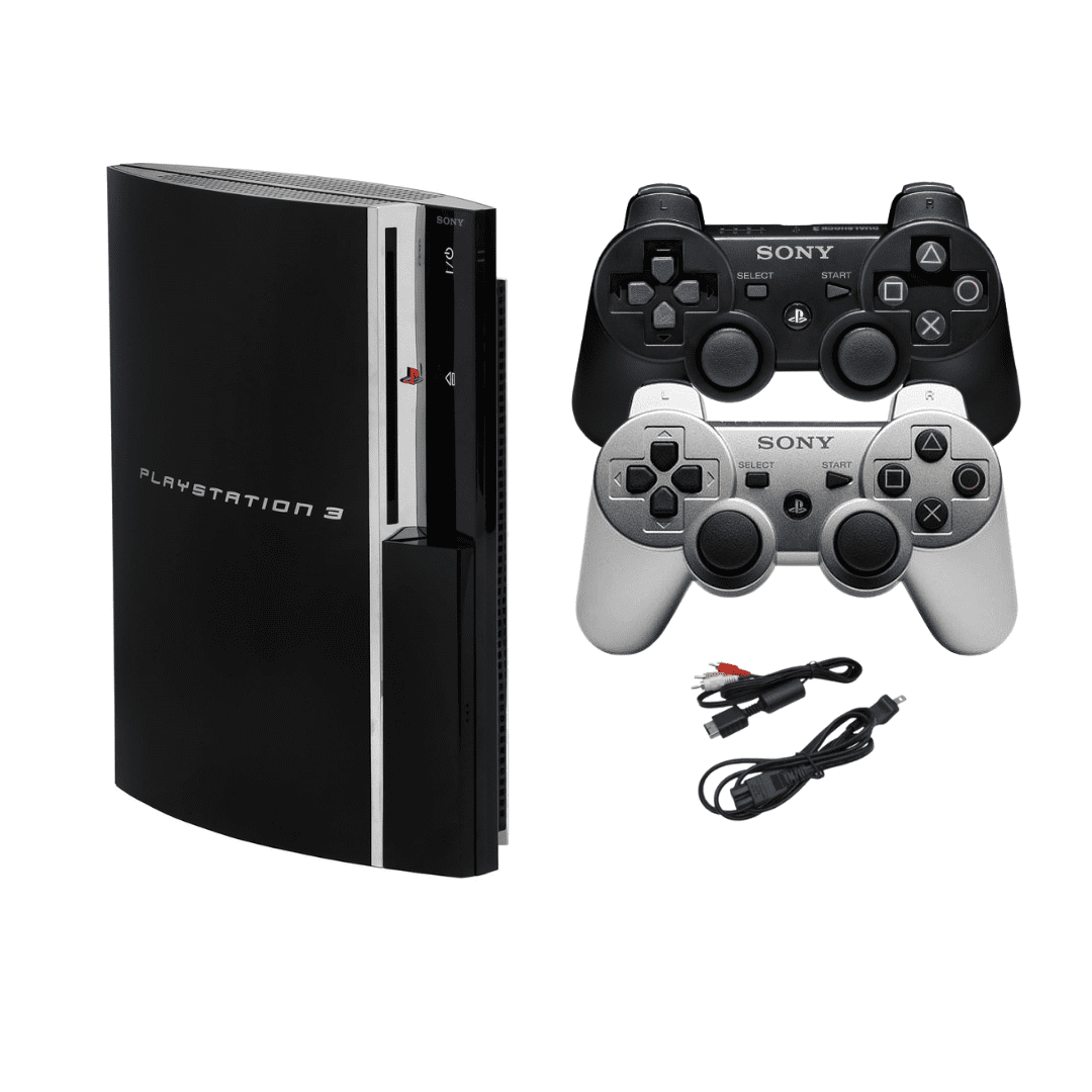 Sony Playstation 3 PS3 Original 40GB Console Refurbished Black