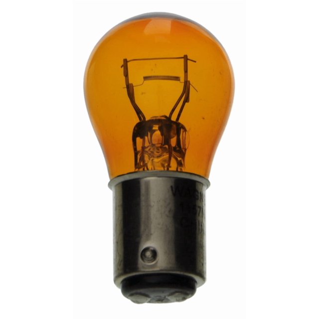 Wagner Lighting Tail Light Bulb 1157 Standard Series; OE Replacement; Clear; Single