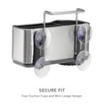 thumbnail image 3 of Simplehuman Sink Caddy, Brushed Stainless Steel, 3 of 5