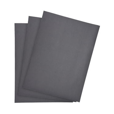 Unique Bargains Waterproof Sandpaper, Wet Dry Sand Paper Grit of 600, 11 x 9inch 3pcs