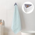 thumbnail image 3 of TIELUTT Towel Stopper Dish Cloth Hook Perforated Rag Stopper Hand Towel Storage Toilet Bathroom Hook Rag Extra Large Bath Towels Extra Long Bath Towels Towel for Bathroom Towels Soft Compact Bath Tow, 3 of 8