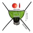 thumbnail image 3 of BotaniNest Trampoline Basketball Hoop Goal Kit Trampoline Basketball Attachment With Enclosure 1 Mini And 1 For Kids Adults Indoor Outdoor Play Game Easy To Install, 3 of 5