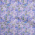 thumbnail image 1 of oneOone Cotton Flex Blue Fabric Floral Craft Projects Decor Fabric Printed By The Yard 40 Inch Wide, 1 of 4