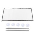 thumbnail image 2 of Dog Gate,Expandable Dog Mesh Gate Folding Safe Enclosure Baby Gate With 5 Hooks For Doorways Stairways, 2 of 8