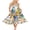 Yellow, variant on Gupgi Women Long Cami Dress Loose Sleeveless Spaghetti Strap Flowy Boho Dress Colorful Graffiti Sun Dress