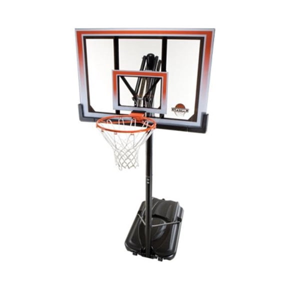 Lifetime Products 71566 Système de Basketball Portable Incassable à Cadre en Acier de 50 Po