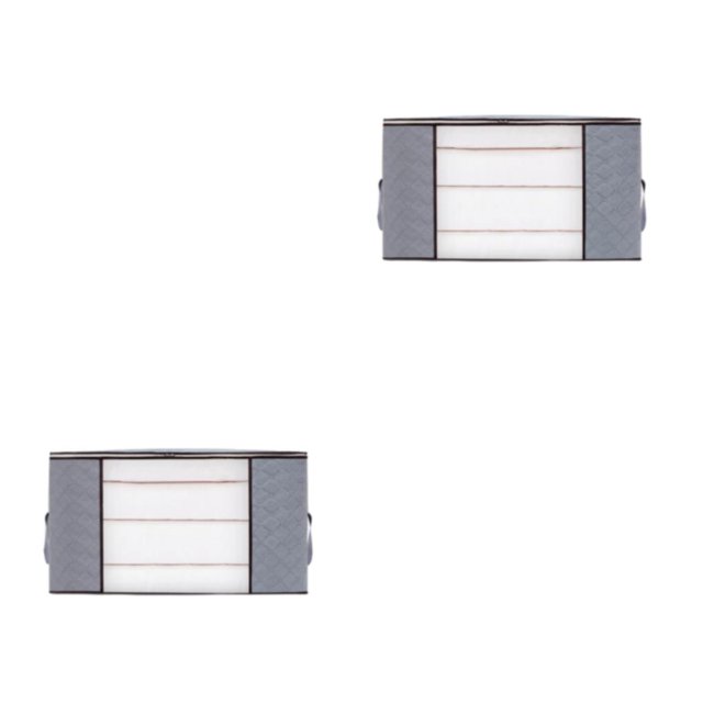 Maytalsory Efficiently Store And Clothes With Sturdy And Durable Storage Bag grey L 2Set