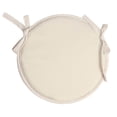 thumbnail image 1 of PRETXORVE Coussins d'Intérieur et d'Extérieur Coussins Ronds avec Attaches, Coussins Ronds pour Chaises de Salle à Manger Coussin de Siège Rond Ensemble de Coussins de Jardin pour Meuble, 1 of 2