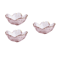 thumbnail image 4 of 3Pcs Small Glass Plate with Golden Border Mini Seasoning Dessert Cute Style Sakura Bowl for Ice Cream Salad, 4 of 6