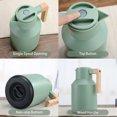 thumbnail image 1 of Insulation pot,Handle Water Kettle Pot With Wood Carafe Pot Carafe Walled Thermal Tea Carafe Cold 1l Thermal Carafe Thermal Coffee Carafe Kettle Tea Carafe Wood Handle Water With Wood Handle, 1 of 5