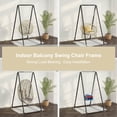 thumbnail image 2 of Visland A-shaped Strong Load Bearing Anti-deformed Hammock Chair Stand Swing Seat Metal Support Rack, 2 of 7