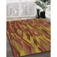 thumbnail image 3 of Ahgly Company Tapis Rectangulaire Lavable en Machine Intérieur Transitionnel Rouge Tomate, 5 Pieds x 7 Pieds, 3 of 7