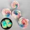 thumbnail image 4 of Boc 9Pcs/Box Luminous Soap Rose Flower Delicate Texture Essential Valentine‘s Day Scented Flowers Soap Home Decor, 4 of 10