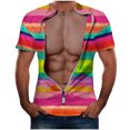 thumbnail image 1 of Qertyioot T-Shirt d'Entraînement pour Hommes Liquidation T-Shirt d'Été Décontracté pour Hommes Col Rond Manches Courtes, 1 of 2