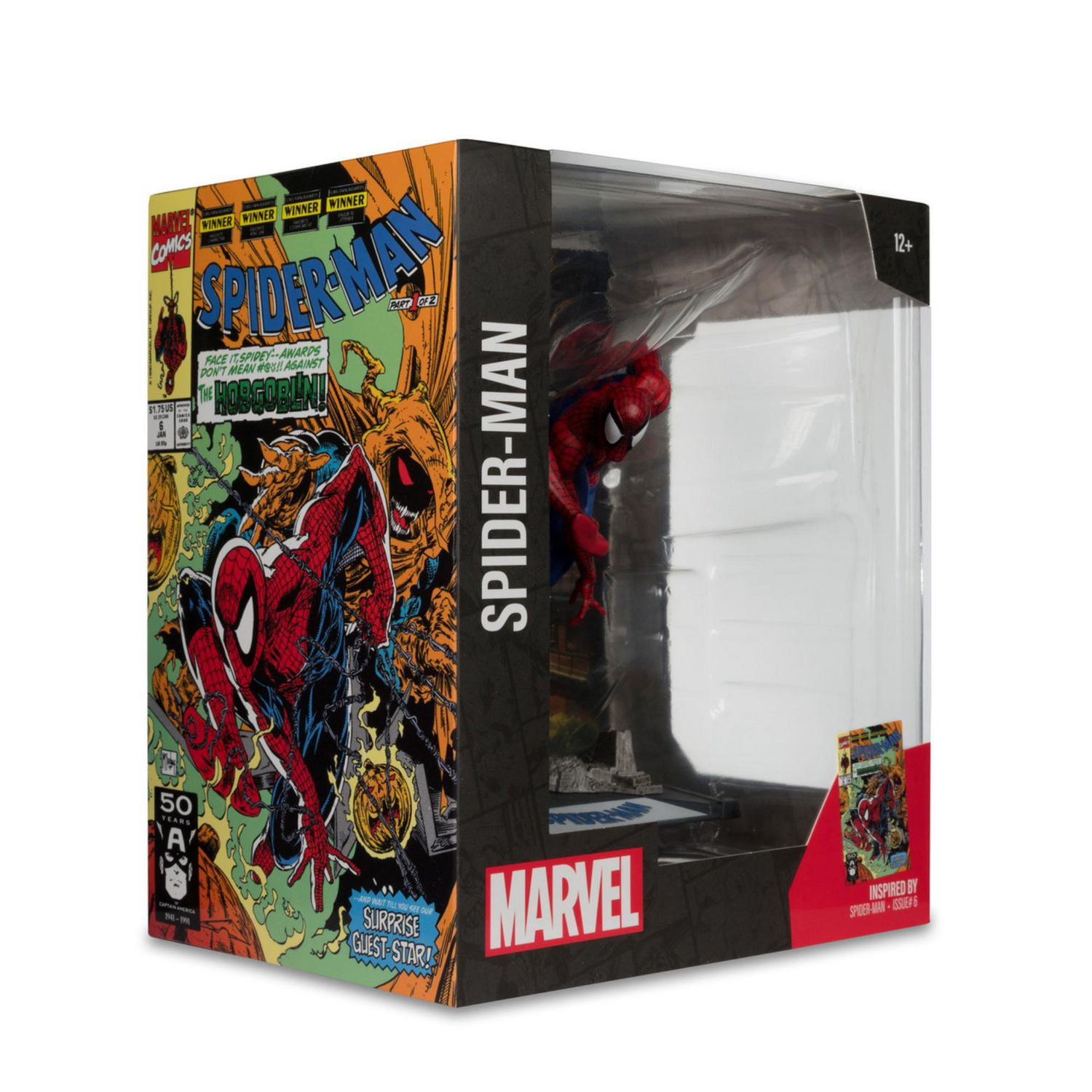 Spider-Man (Spider-Man #6) Posed Figure w/Scene