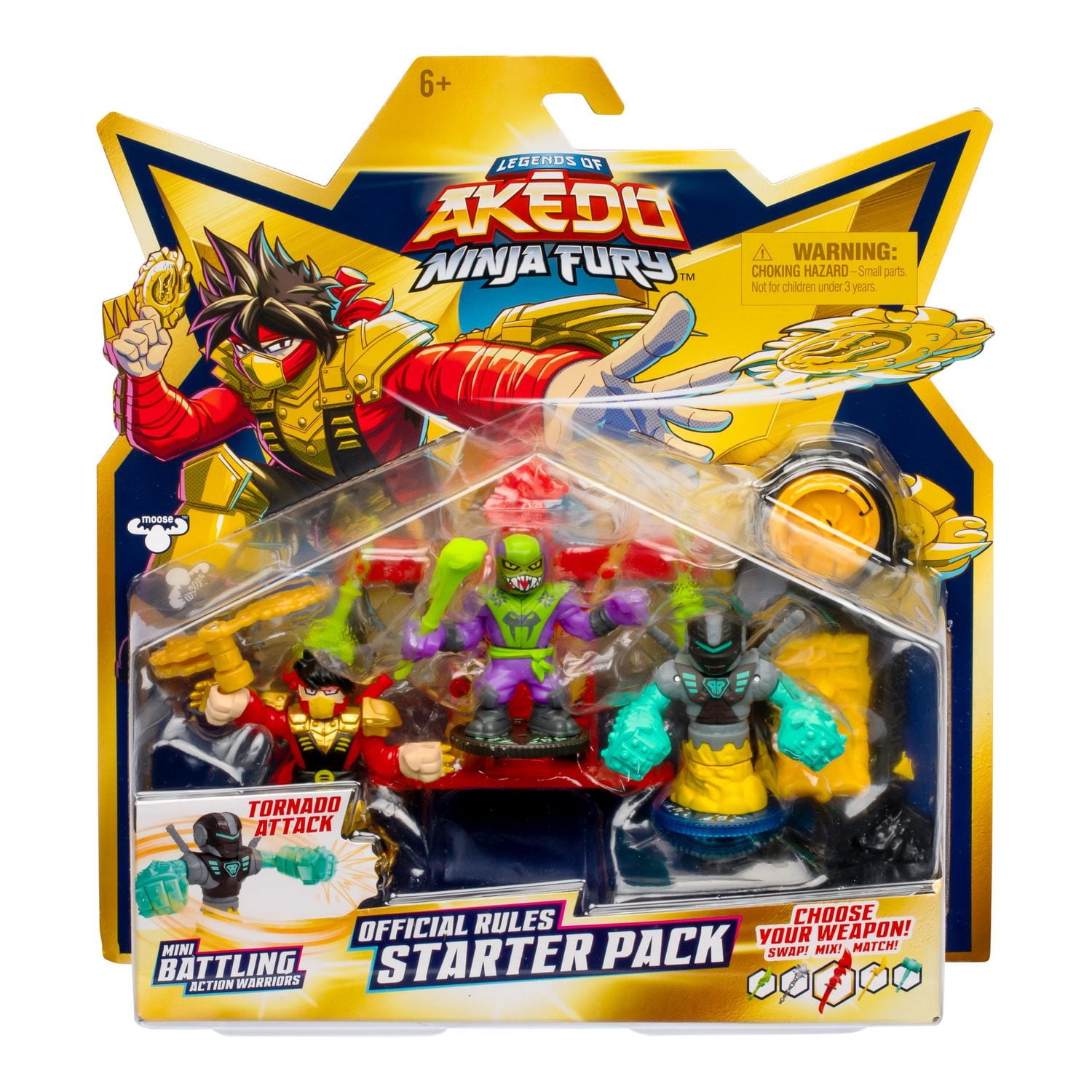 AKEDO S7 W1 STARTER PACK THREE STRIKES CHUX - Walmart.ca