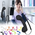 thumbnail image 3 of S-564 Version H Combiné H Microphone Écouteurs Prise 35Mm pour Téléphones Android Domestiques Simulation Rétro Format Mini Accessoire de Communication Style Vintage #9e022, 3 of 3