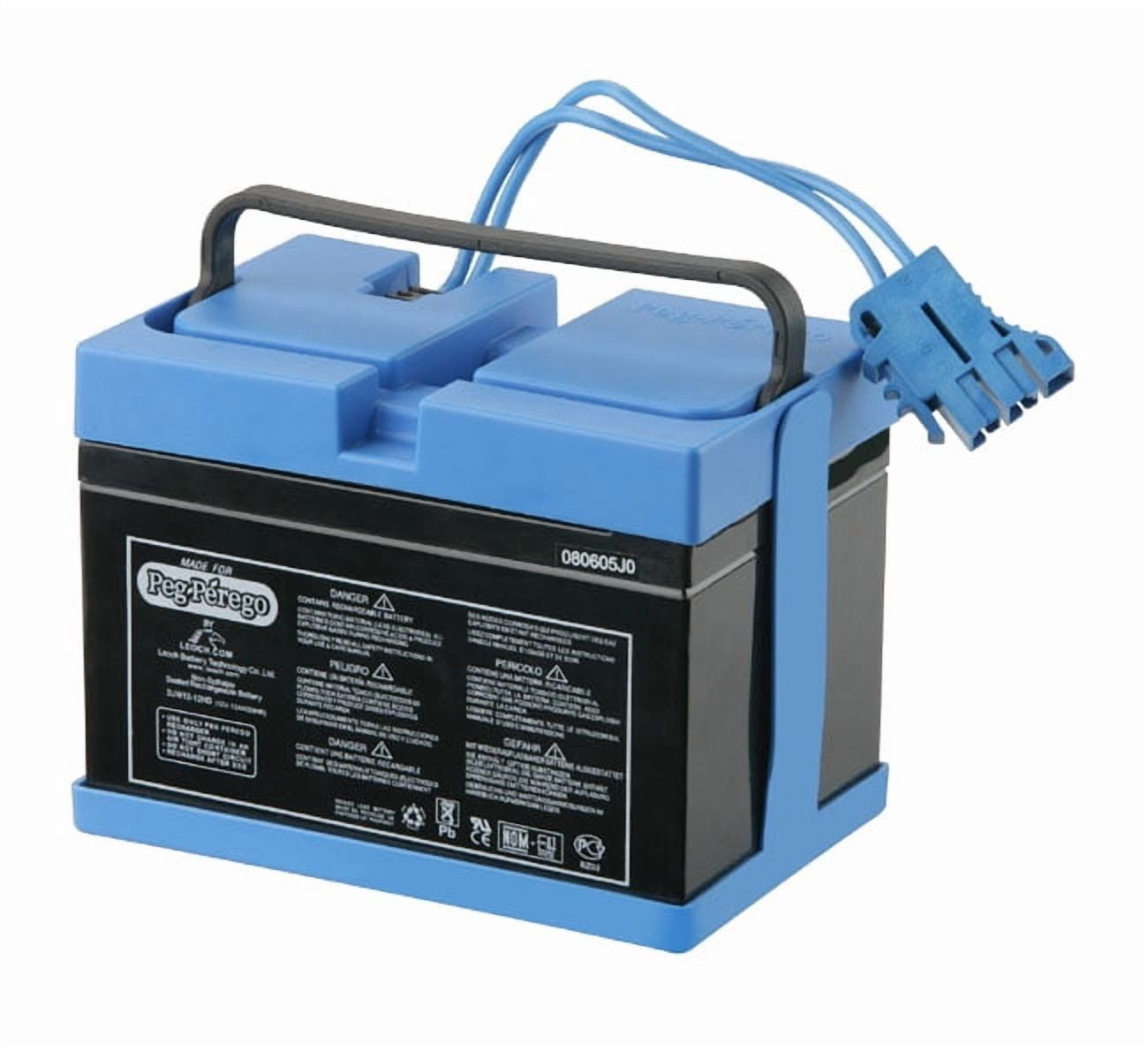 Official Peg Perego 12-Volt Rechargeable Battery