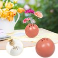 thumbnail image 1 of EARKITY Vase Famille de Fleurs Vase Décoratif Vase Rond Arrangement Ornement, 1 of 1