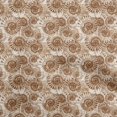 thumbnail image 1 of oneOone Silk Tabby Brown Fabric Ocean Sewing Craft Projects Fabric Prints By Yard 42 Inch Wide, 1 of 4
