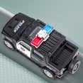 thumbnail image 2 of 1/36 Simulation Police-Car Véhicule Camion à Rétrofriction Modèle Jouet pour Enfants Cadeau de Noël, 2 of 10