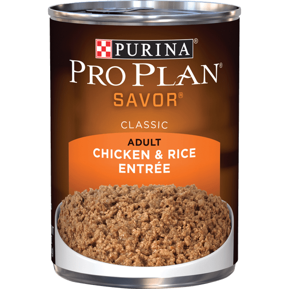 Purina Pro Plan Complete Essentials Chicken & Rice Entrée Classic, Wet Dog Food 368 g