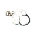 thumbnail image 1 of ZLight Étiquettes pour Animaux Gravées Chien Chat Disque Rond Collier en Acier Inoxydable Étiquette Animaux ID Blanc, 1 of 6