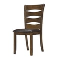thumbnail image 1 of Topline Home Furnishings Chaises de salle à manger marron, 1 of 4