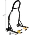 thumbnail image 2 of Venom Motorcycle Front+Rear Dual Lift Stand - w/ Spools Compatible with Honda CBR250R 2011 CBR 250 R, 2 of 6