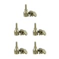 thumbnail image 2 of ZLight Saxophone Neck Tightening Screws Steel Woodwind Fixing Replacement Parts Accessory Players Musicians 4mm 5Set, 2 of 6